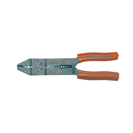 Teng Tools CP50 9" Professional Quality Crimping Pliers & Wire St CP50